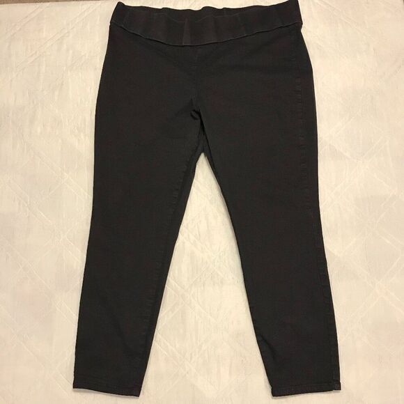 Women's Black pull on pants size 20 - Picture 1 of 5